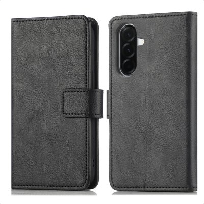 IMOSHION Etui de t&eacute;lephone portefeuille de luxe pour Samsung Galaxy A57 (5G) - Noir