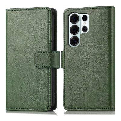 IMOSHION Etui de t&eacute;lephone portefeuille de luxe pour Samsung Galaxy S26 Ultra - Vert