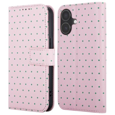 IMOSHION Etui de t&eacute;lephone portefeuille Design pour iPhone 17 - Happy Dots