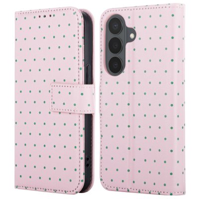 IMOSHION Etui de t&eacute;lephone portefeuille Design pour Samsung Galaxy S26 - Happy Dots