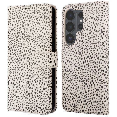 IMOSHION Etui de t&eacute;l&eacute;phone portefeuille Design pour Samsung Galaxy S26 Ultra - Desert Dots