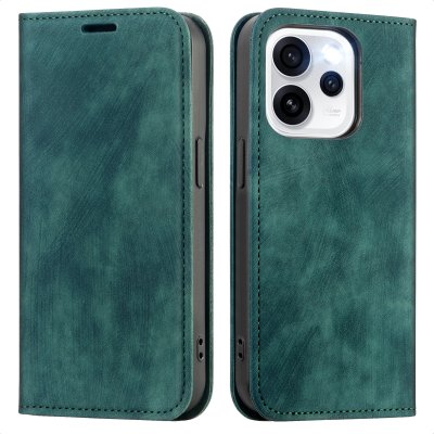 IMOSHION Etui de t&eacute;l&eacute;phone portefeuille Slim pour Oppo Reno15 Pro (5G) - Vert