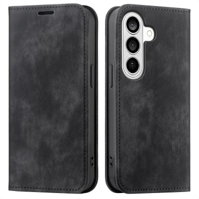 IMOSHION Etui de t&eacute;l&eacute;phone portefeuille Slim pour Samsung Galaxy S26 Plus - Noir