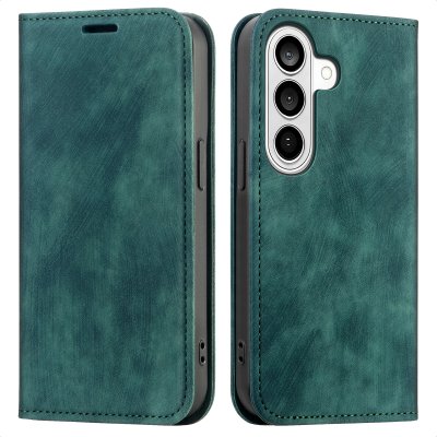 IMOSHION Etui de t&eacute;l&eacute;phone portefeuille Slim pour Samsung Galaxy S26 - Vert