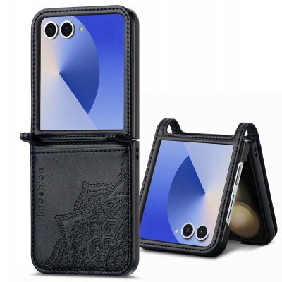 IMOSHION Etui de t&eacute;l&eacute;phone Samsung Galaxy Z Flip 7 Noir 