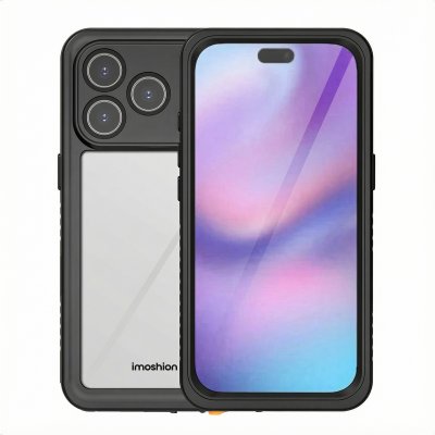 IMOSHION Etui &eacute;tanche 360 pour iPhone 17 Pro Max - Noir