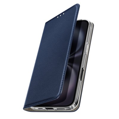 AVIZAR Etui Folio pour iPhone 17 avec Porte-cartes et Fonction Support Vid&eacute;o Bleu nuit