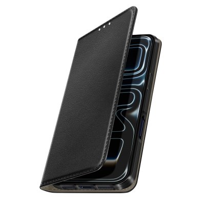 AVIZAR Etui Folio pour iPhone 17 Pro Max avec Porte-cartes et Fonction Support Vid&eacute;o Noir