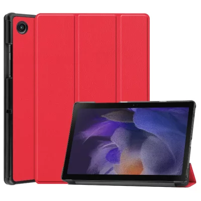 XEPTIO Etui housse protection Smartcover rouge pour Samsung Galaxy TAB A9 2023 8,7 pouces Pochette coque