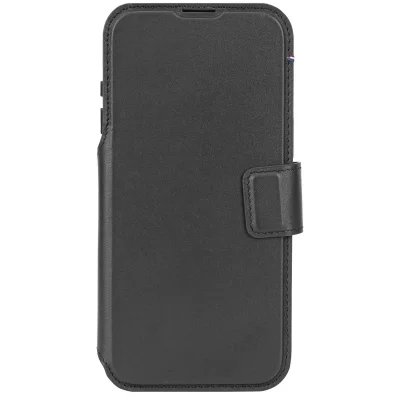 DECODED Etui MagSafe pour iPhone 17 Pro Folio D&eacute;tachable El&eacute;gant et Durable Noir
