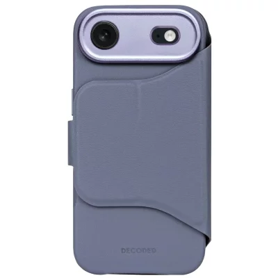 DECODED Etui MagSafe pour iPhone Air en Silicone Textur&eacute; Antid&eacute;rapant S&eacute;rie Forever Bleu