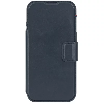 DECODED Etui MagSafe pour iPhone Air Folio D&eacute;tachable El&eacute;gant et Durable Bleu marine