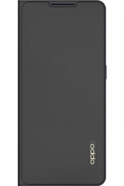 OPPO Etui  Reno 6 Pro Flip Cover Noir 