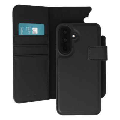 IMOSHION Etui portefeuille 2-en-1 amovible Luxe pour Samsung Galaxy A37 (5G) - Noir