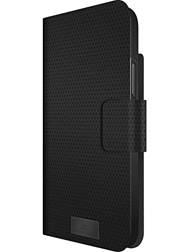BLACK ROCK Etui portefeuille 2 en 1 pour iPhone 12 Pro Max, noir - Neuf