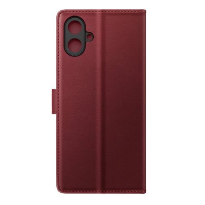 MAYAXESS Etui Portefeuille 2 en 1 Samsung Galaxy A07 Coque D&eacute;tachable Bordeaux
