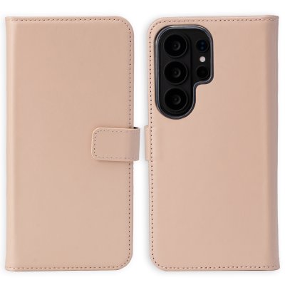 SELENCIA Etui portefeuille en cuir v&eacute;ritable pour Samsung Galaxy S26 Ultra - Dusty Pink