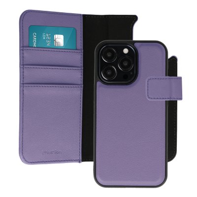 IMOSHION Etui portefeuille iPhone 13 Pro Luxe 2-en-1 amovible Violet