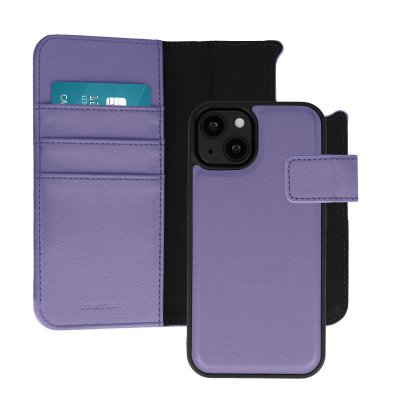 IMOSHION Etui portefeuille luxe 2-en-1 amovible pour iPhone 13 - Violet