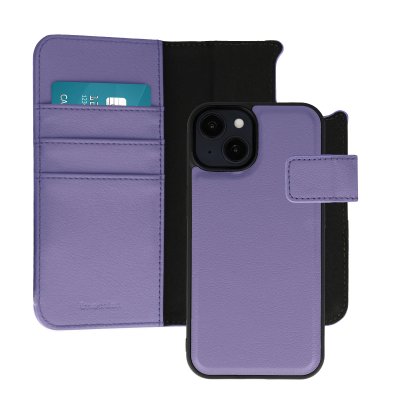 IMOSHION Etui portefeuille luxe 2-en-1 amovible pour iPhone 14 - Violet
