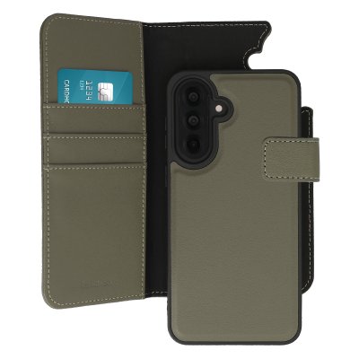 IMOSHION Etui portefeuille luxe 2-en-1 amovible pour Samsung Galaxy A37 (5G) - Vert