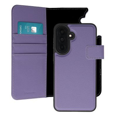IMOSHION Etui portefeuille luxe 2-en-1 amovible pour Samsung Galaxy A37 (5G) - Violet