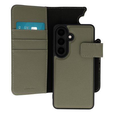 IMOSHION Etui portefeuille luxe 2-en-1 amovible pour Samsung Galaxy S26 - Vert
