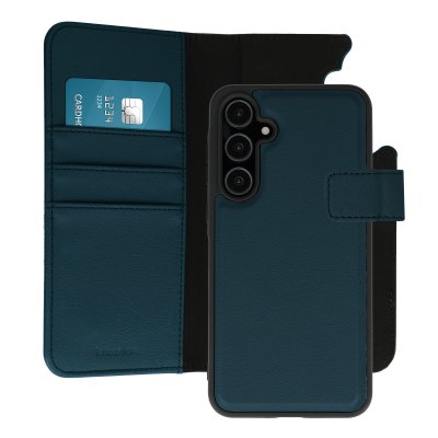 IMOSHION Etui portefeuille Luxe 2-en-1 amovible Samsung Galaxy A55 Bleu