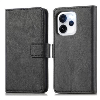 IMOSHION Etui portefeuille Luxe pour Oppo Reno15 Pro (5G) - Noir