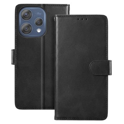 AVIZAR Etui Portefeuille Oppo Reno 15 Support Vid&eacute;o Noir