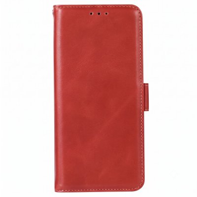 AVIZAR Etui Portefeuille pour Samsung Galaxy A27 - Effet Cuir, Support, Anti-RFID Rouge