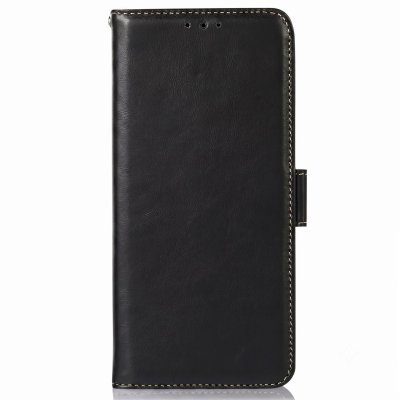 AVIZAR Etui Portefeuille Samsung Galaxy A27 Effet Cuir Anti-RFID Noir