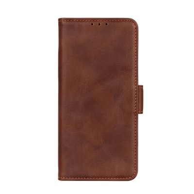 AVIZAR Etui Portefeuille Samsung Galaxy A27 Effet Cuir Vintage Fonction Support 3 Cartes Marron