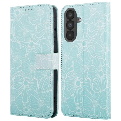 IMOSHION Etui portefeuille Samsung Galaxy A37 (5G) Design Botanica Vert