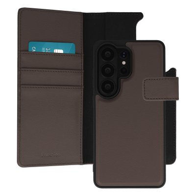 IMOSHION Etui Portefeuille Samsung Galaxy S26 Ultra - Luxe 2-en-1 Amovible Marron