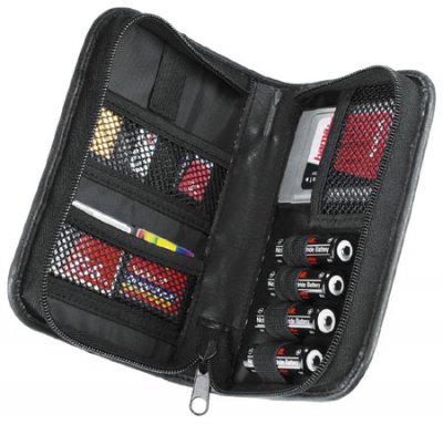 HAMA Etui pour cartes m&eacute;moire ""universel"", grand, noir