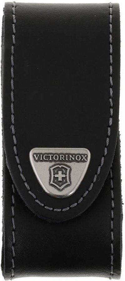 VICTORINOX Etui pour couteau suisse cuir noir 9,1 cm Noir 