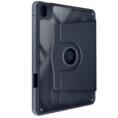 AVIZAR Etui pour iPad 11"" M4 2026 avec Support Rotatif 360&deg; et Mise en Veille Auto Bleu