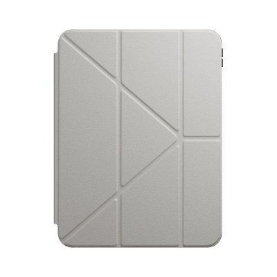 NATIVE UNION Etui pour iPad 13 / Pro 12.9 Support Pliable Multi Angles Antichoc Gris