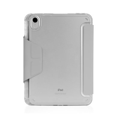 STM GOODS Etui pour iPad Mini 8.3 Collection Opp avec Porte-Stylet et Support Origami Gris