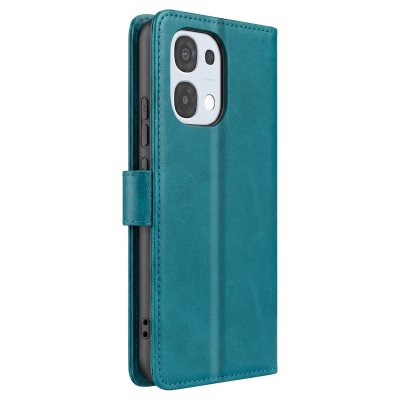 AVIZAR Etui pour Oppo A6 Pro Folio Classique avec Fonction Support Turquoise