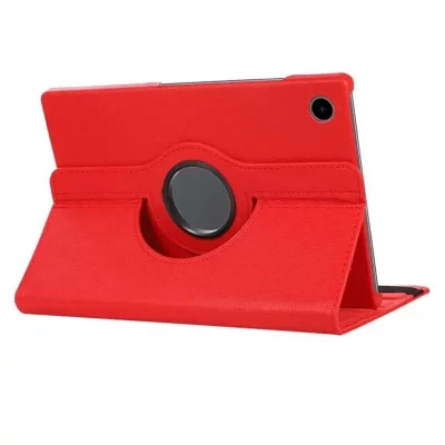PARTEL Etui pour Samsung Galaxy Tab A7 Lite 8.7'' avec Support Rotatif  Rouge
