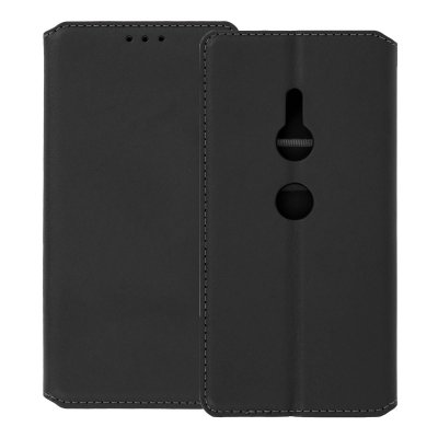 AVIZAR Etui pour sony xperia xz2 Housse pour folio classic edition Coque pour silicone noir