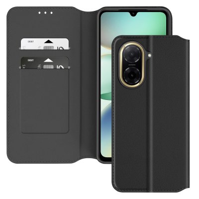 AVIZAR Etui pour Xiaomi Redmi A5 Clapet Porte-Cartes et Support Vid&eacute;o Noir