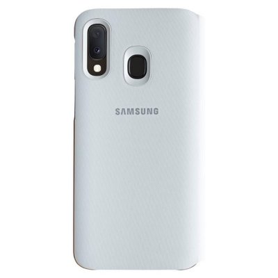 SAMSUNG Etui  A20e Flip Wallet blanc