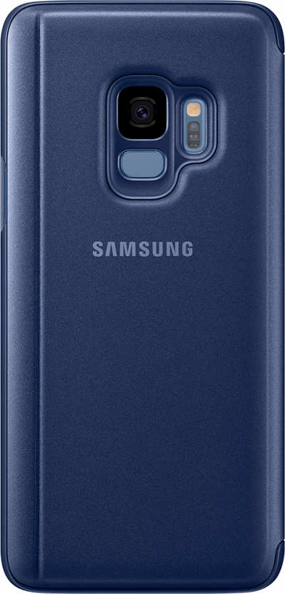 SAMSUNG Etui  Clear View Bleu pour Galaxy S9