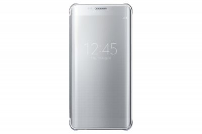 SAMSUNG Etui  Clear View Cover pour Galaxy S6 Edge Plus Argent
