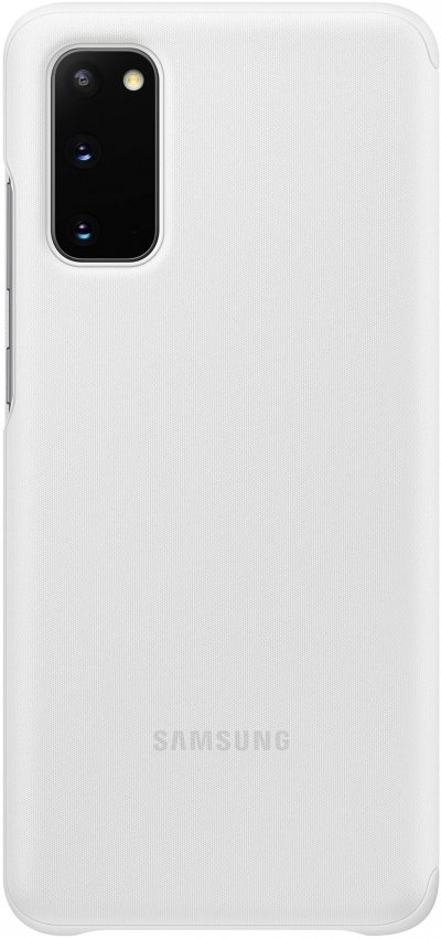 SAMSUNG Etui  S20 Clear View cover blanc
