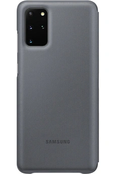 SAMSUNG Etui  S20+ LED View cover gris