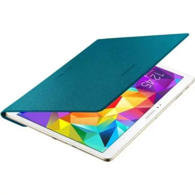 SAMSUNG Etui  Simple Cover pour Galaxy Tab S 10,5"" , Bleu P&eacute;trole